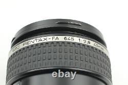 MINT with Hood Pentax 645NII N II FA 45mm f2.8 AF Lens 120 Film Back From JAPAN