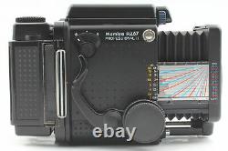 MINT++ with Strap Mamiya RZ67 Pro II Z 110mm F2.8 W Lens 120 Film Back Japan