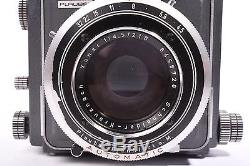 Makiflex SLR medium format camera with Xenar f/4.5 210mm with rollfilm back
