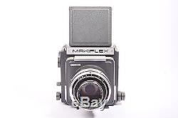 Makiflex SLR medium format kamera with Xenar f/4.5 210mm with rollfilm back
