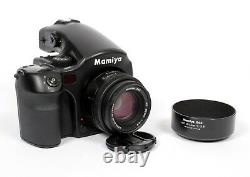 Mamiya 645AF 6X4.5 medium format camera with 80mm 120/220 back
