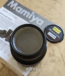 Mamiya 645AF Medium Format Camera + 150mm AF Lens, 3 Backs + LOTS OF EXTRAS