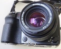 Mamiya 645AFd Medium Format SLR Camera with F2.8 AF Lens and 120/220 Back