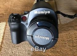 Mamiya 645DF+ Leaf Aptus II 28MP Digital Back, V-Grip, flash & 4 lenses. MINT