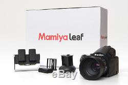 Mamiya 645DF+ Leaf Credo 40mp medium format digital back kit