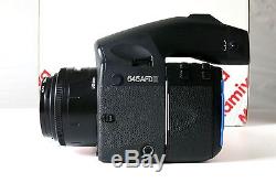 Mamiya 645 AFD 111 +AF 80mm 2.8 lens and 120/220 film back