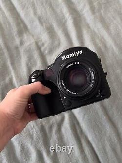 Mamiya 645 AFD 80mm 2.8 lens, 120 Film back