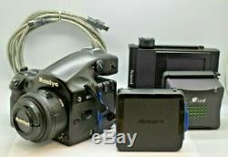Mamiya 645 AFD Camera w 80 mm Lens, 2 Magazine, Polaroid Back, Digital Converter
