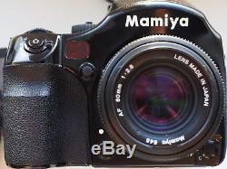 Mamiya 645 AFD II Camera + AF 80mm F2.8 + Leaf valeo 17wi digital back