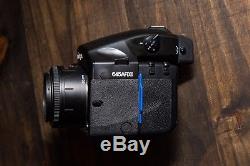 Mamiya 645 AFD II Medium Format SLR Film Camera with 80mm 2.8 AF lens and 120 back