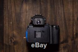 Mamiya 645 AFD II Medium Format SLR Film Camera with 80mm 2.8 AF lens and 120 back