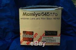 Mamiya 645 AFD Medium Format Digital Camera, 80mm F2.8 AF Lens & 120/220 Back