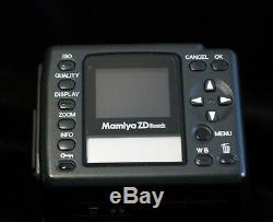 Mamiya 645 Medium Format Camera ZD Digital Back For Digital Photography