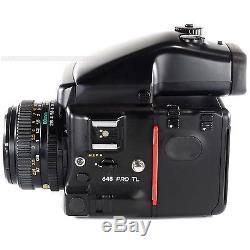 Mamiya 645 PRO TL with Sekor 80mm +120 Film Back + AE Prism Finder FE401 + Crank