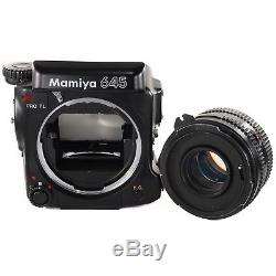 Mamiya 645 PRO TL with Sekor C 80mm f2.8 120 Film Back Waist Level Finder Y01670