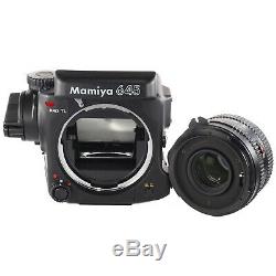 Mamiya 645 PRO TL with Sekor C 80mm f2.8 N + 120 Film Back + Prism Finder FP401