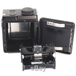 Mamiya 645 PRO with Sekor C 80mm f2.8 +120 Film Back + AE Prism Finder + Crank