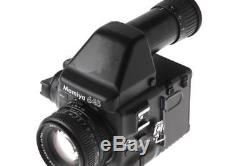 Mamiya 645 Pro Camera Outfit 80mm Lens 120 Back Metered Prism EX