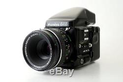Mamiya 645 Pro TL Camera + 80mm f4 Macro Close-up Lens + Prism Finder, Film Back