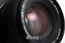 Mamiya 645 Super Medium format camera With AE Prism + 80mm lens + 120 back