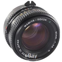 Mamiya 645 Super with Sekor C 80mm f2.8 +120 Film Back + AE Prism Finder + Crank