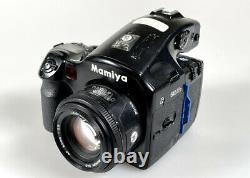 Mamiya AFD 645 6X4.5 medium format camera with 80mm 120/220 back