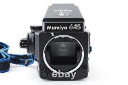 Mamiya M645 Super Body AE Prism Finder 120 film Back from Japan 1860722