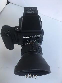 Mamiya M645 Super mint AE Prism 80mm f/1.9 Sekor C Lens late production, 120back