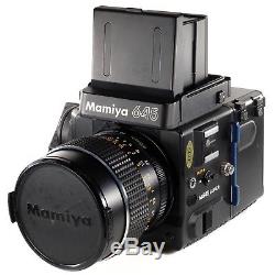 Mamiya M645 Super with Sekor C 45mm f2.8 120 Film Back Waist Level Finder Crank