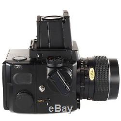 Mamiya M645 Super with Sekor C 45mm f2.8 120 Film Back Waist Level Finder Crank