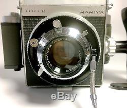 Mamiya Press Super 23 Medium Format with 3.5 100mm Sekor Lens 6x7 Back