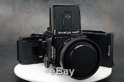 - Mamiya RB67 90mm Lens 2 x 120 Backs Waist Level Finder (av)