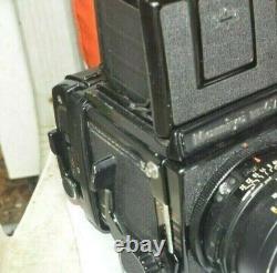 Mamiya RB67 Medium Format SLR Film Body no lens No backChimney hood + film NR