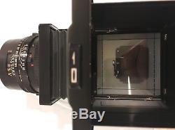 Mamiya RB67 Medium Format SLR Film Camera With 127mm f3.8 lens and two 120 backs