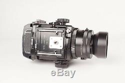 Mamiya RB67 ProS with Sekor C 180mm f4.5 lens, Rotating Back and Accessories