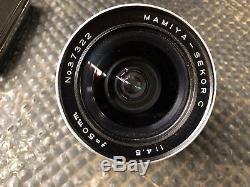 Mamiya RB67 Pro SD + 90mm f/3.5 50mm 4.5 Lenses, Film backs, prism finder, more