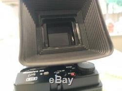 Mamiya RB67 Pro SD + PD Prism Finder, 6x8 Motorized Back, 90mm f/3.8, 50mm f/4.5