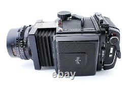 Mamiya RB67 Pro S Body with C 127mm f3.8 Lens Film Back 120 withhood Japan A933670