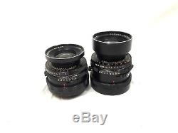 Mamiya RB67 Pro S Medium Format SLR Film Camera, Three Lenses, Polaroid Back
