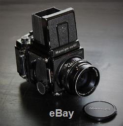Mamiya RB67 Pro S Medium Format SLR Film Camera with 2 lenses and 2 backs