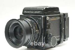 Mamiya RB67 Pro S Waist Level Viewfinder with 90mm F3.8 Lens SN124950 120 Back