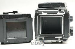 Mamiya RB67 Pro S Waist Level Viewfinder with 90mm F3.8 Lens SN124950 120 Back