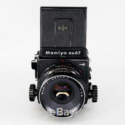 Mamiya RB67 Pro S With Sekor 127mm f/3.8 C Lens & 120mm Film Back