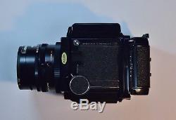 Mamiya RB67 Pro S camera with3 lenses, 5 film backs, 3 finders & much more