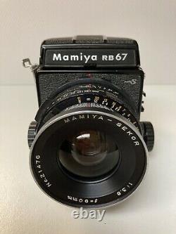 Mamiya RB67 Pro S with Pro SD Back and Mamiya 90mm f/3.8 Lens