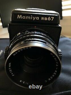 Mamiya RB67 Pro v1 with 127mm f3.8 C lens & Pro s back