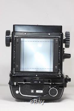 Mamiya RB67 Professional Medium Format SLR Film Camera Body 120 Film Back x 2