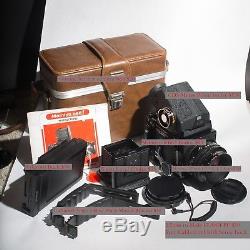 Mamiya RB67 Professional Medium Format SLR Film Camera combo/polaroid back/READ