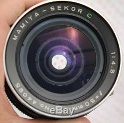 Mamiya RB67 Professional S Medium Format Camera with 50mm Lens & 120 Back Used