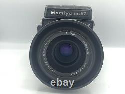 Mamiya RB67 Professional S Sekor C 13.8 90mm Film Back 120 film camera